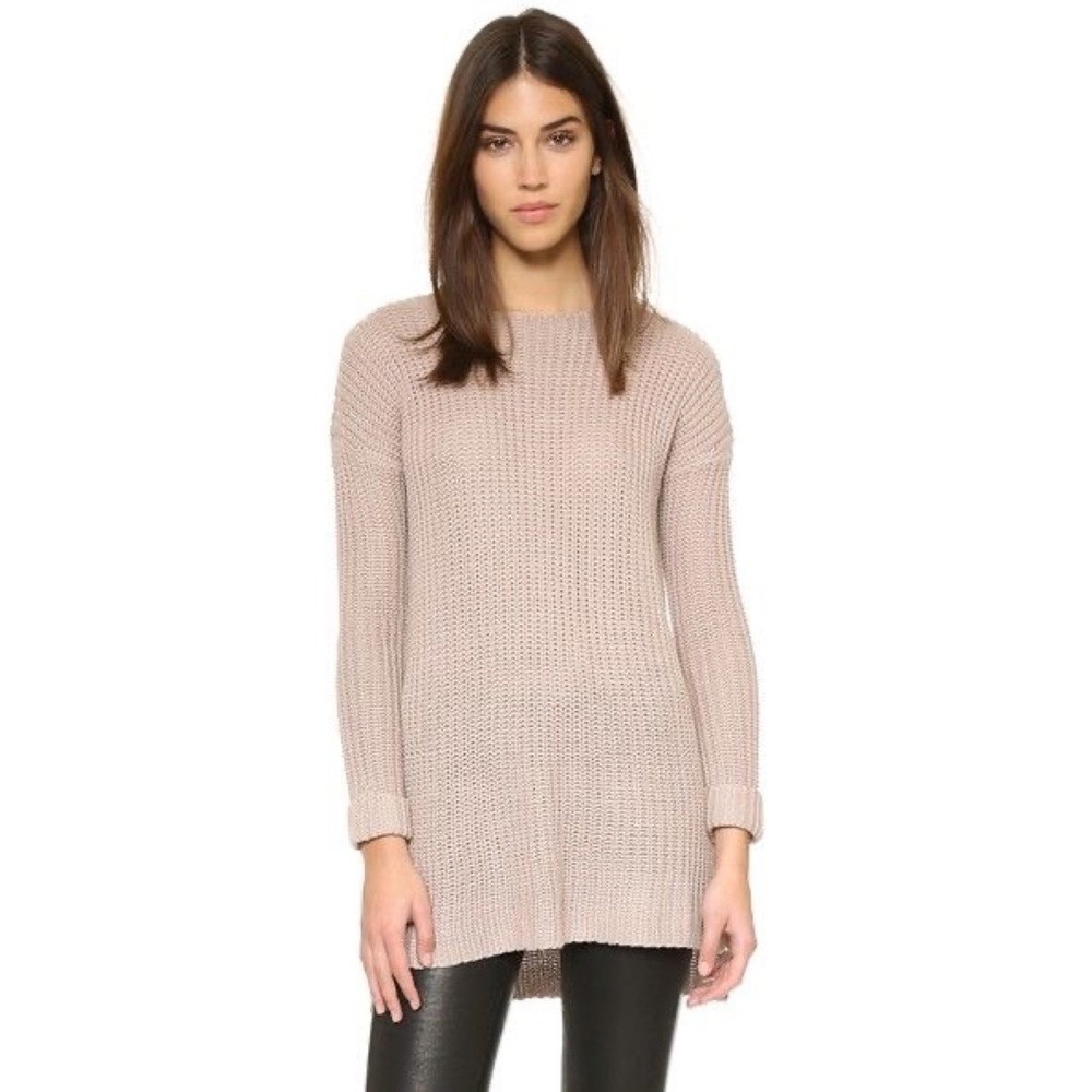 Cupcakes And Cashmere Women's Geoffrey Tunic Sweater Medium